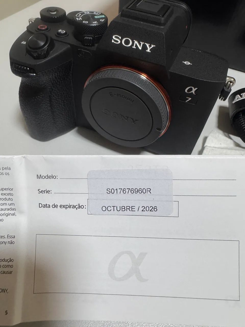 Câmera Sony Alpha A7 IV Corpo  - Foto 4