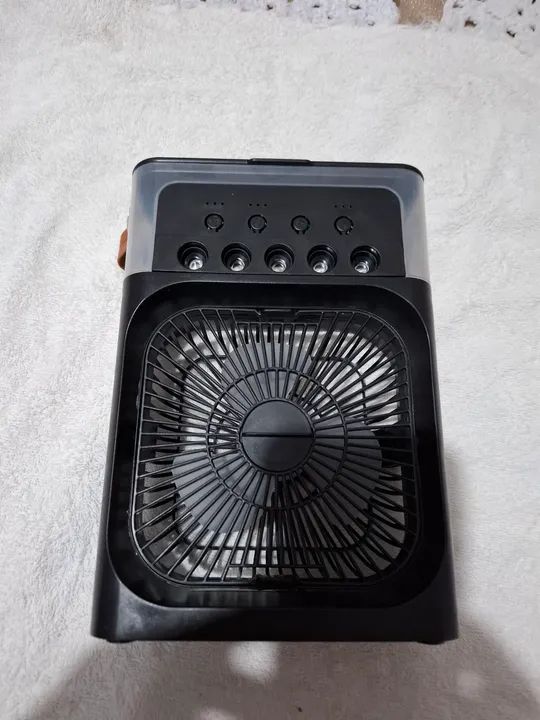 Ventilador e umidificador portátil usb Novo lacrado  - Foto 3