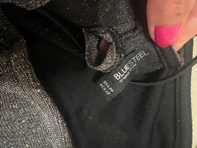 Top cropped lurex PP - Foto 4