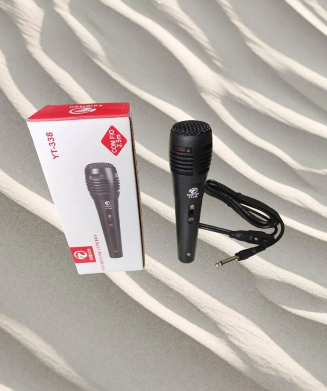Microfone Kaipitan YT-338 (Novo) com Fio