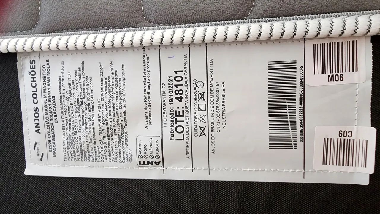 Colchão Massageador + Cama Box Queen size - Foto 4