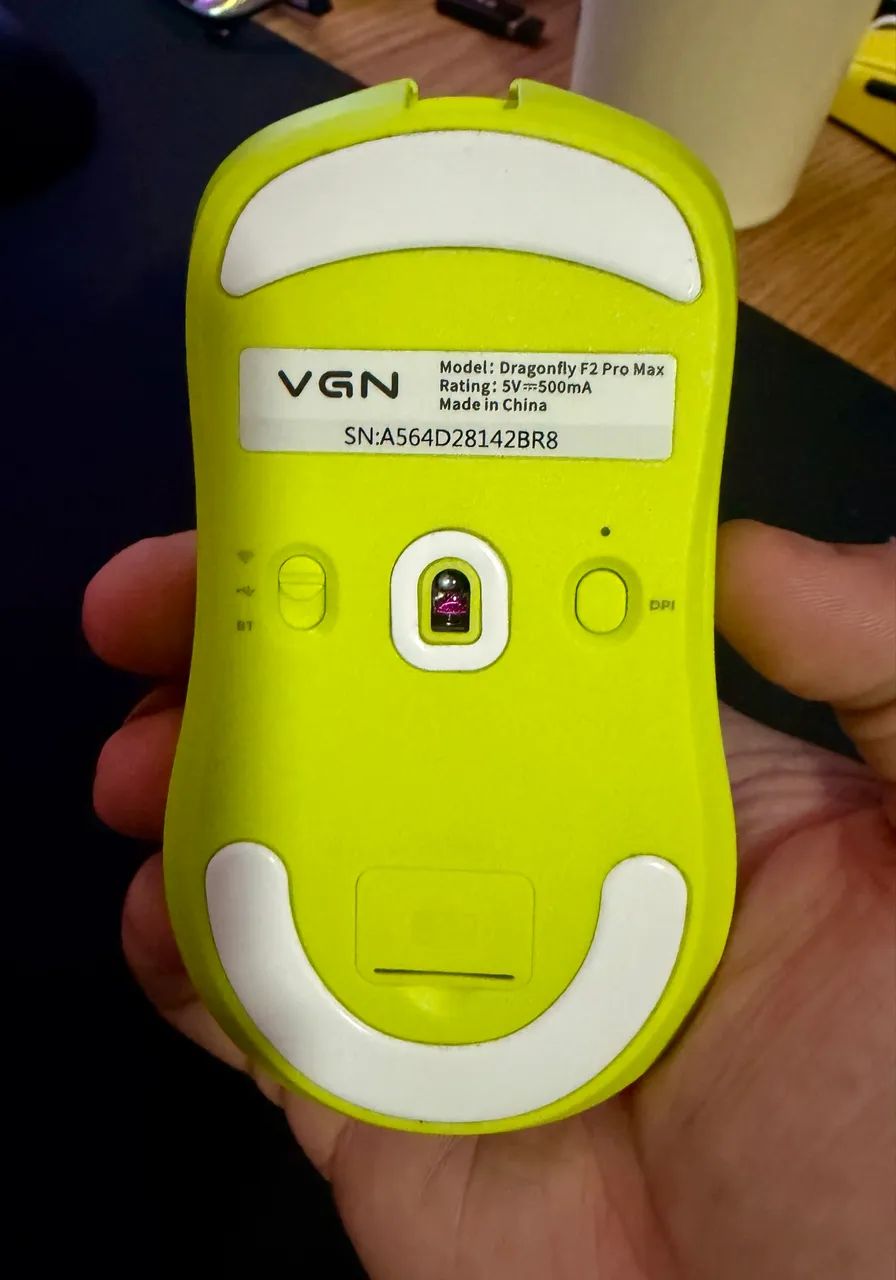 Mouse VGN DragonFly F2 Pro Max Green  - Foto 3