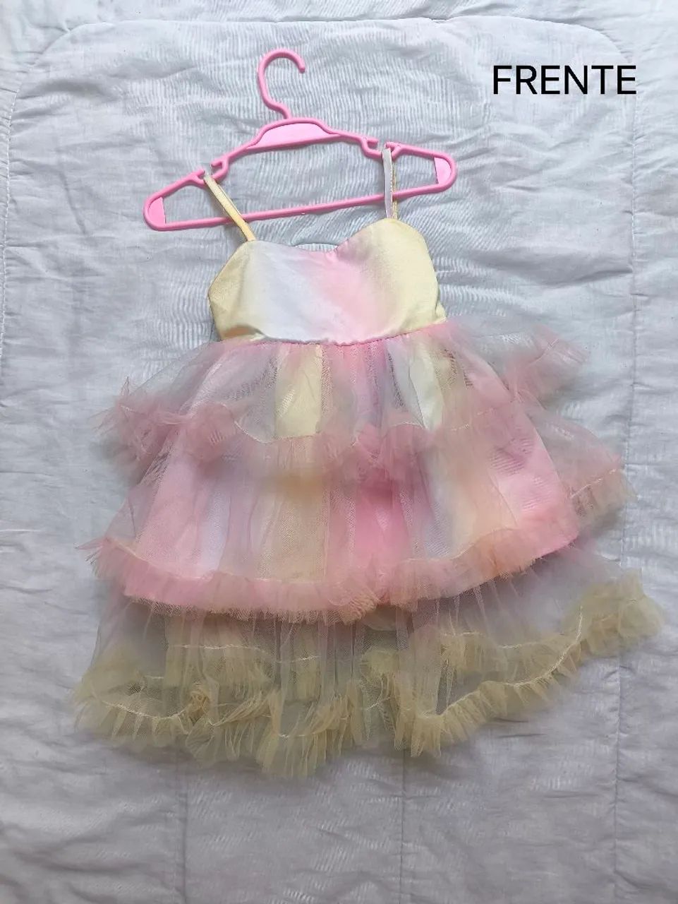 Vestido Tule Borboleta (Festa jardim encantado)