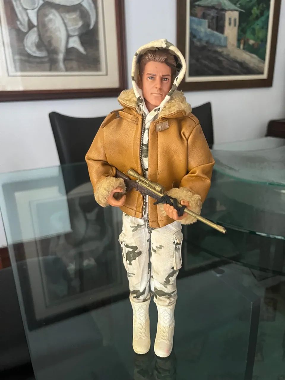 Boneco Colecionável escala 1/6 Guerra joe Max steel Falcon 