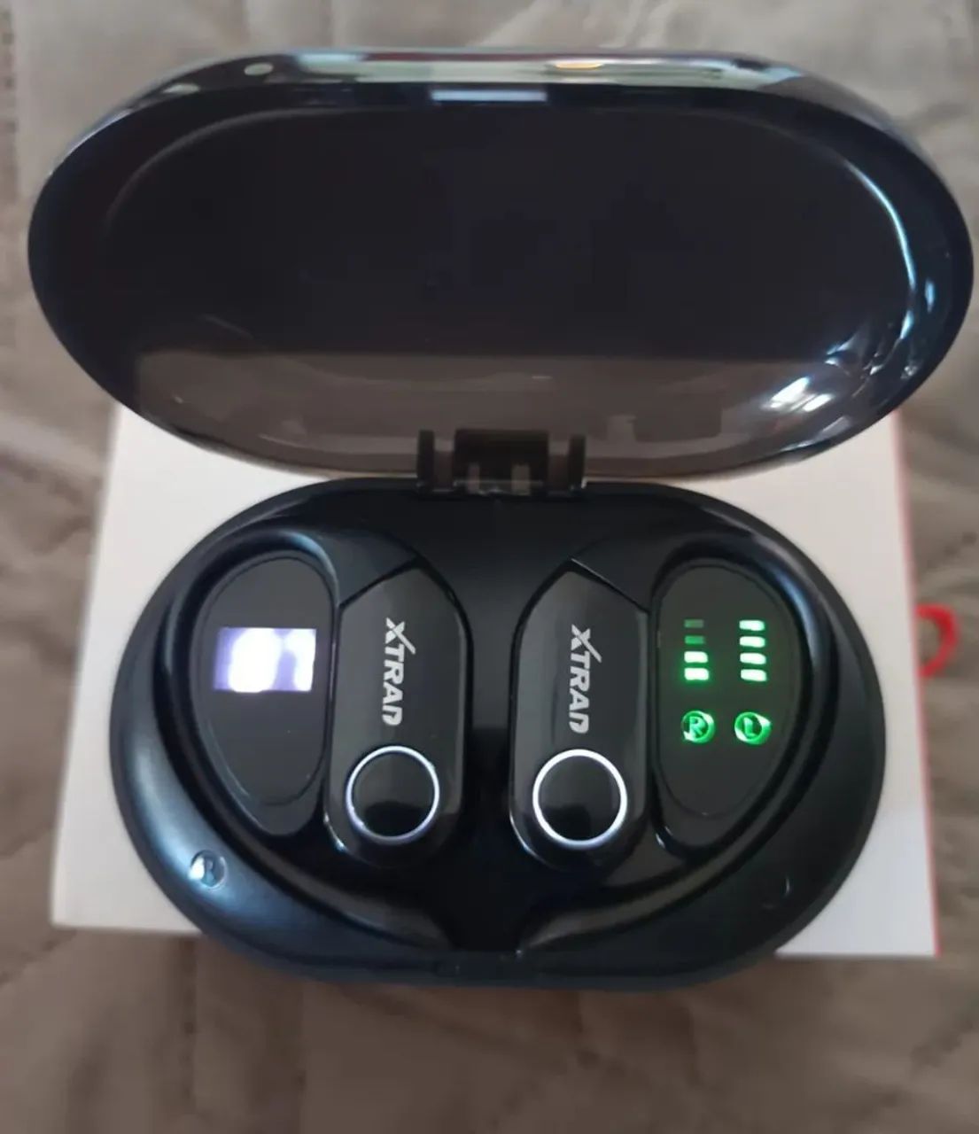 Fone de ouvido sem fio bluetooth Xtrad  - Foto 4