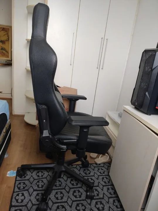Cadeira Gamer Preta DT3 Rhino - Foto 2