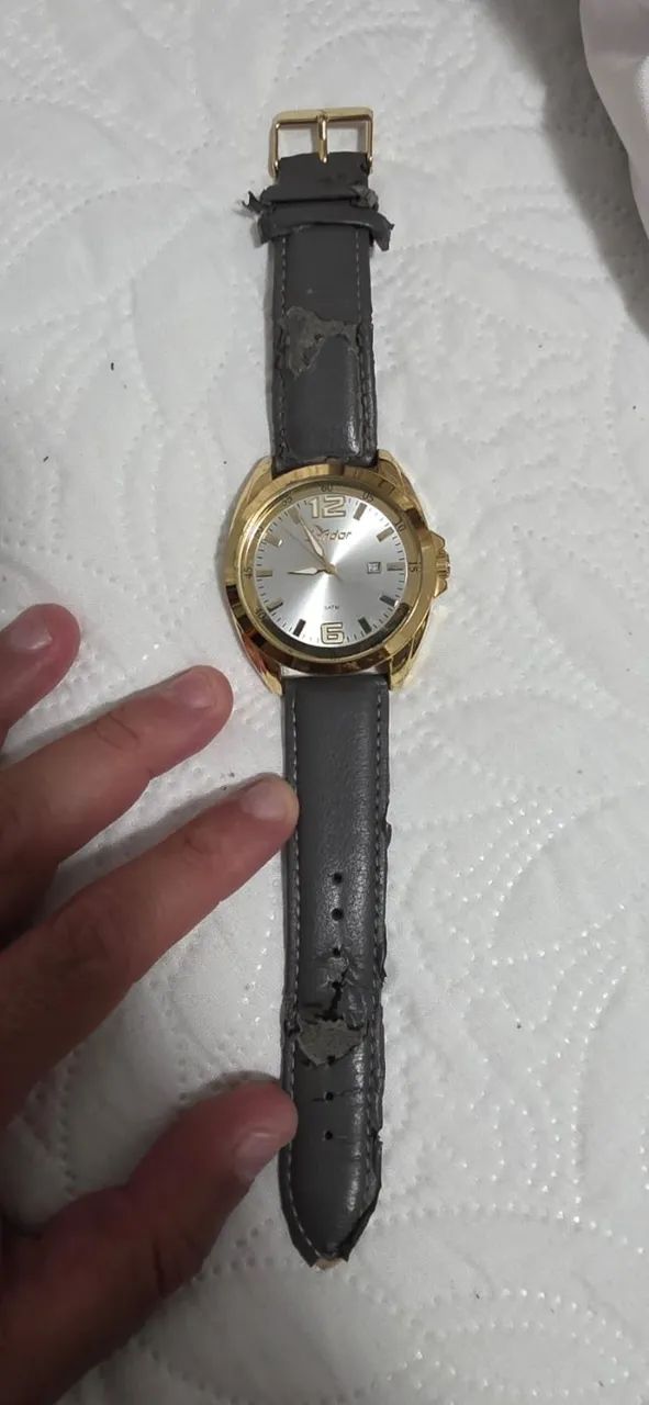 Relógio Condor Masculino Dourado