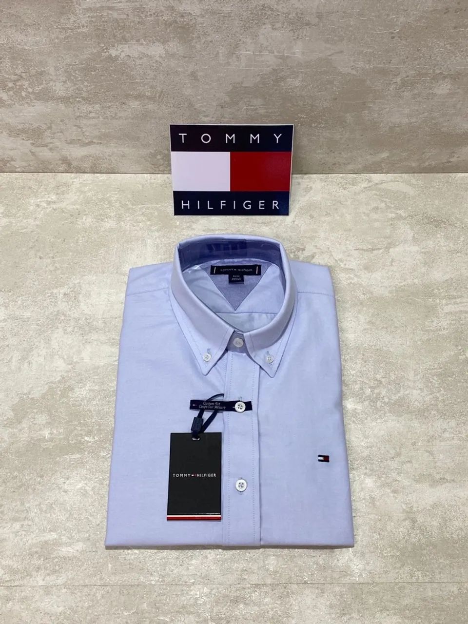 Camisa Social Tommy Hilfiger Mangas Curtas - Foto 2