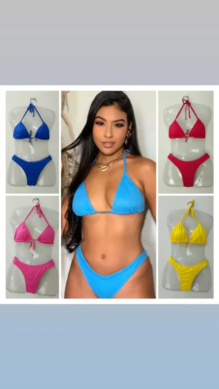 Biquíni Sensual - Cores Variadas