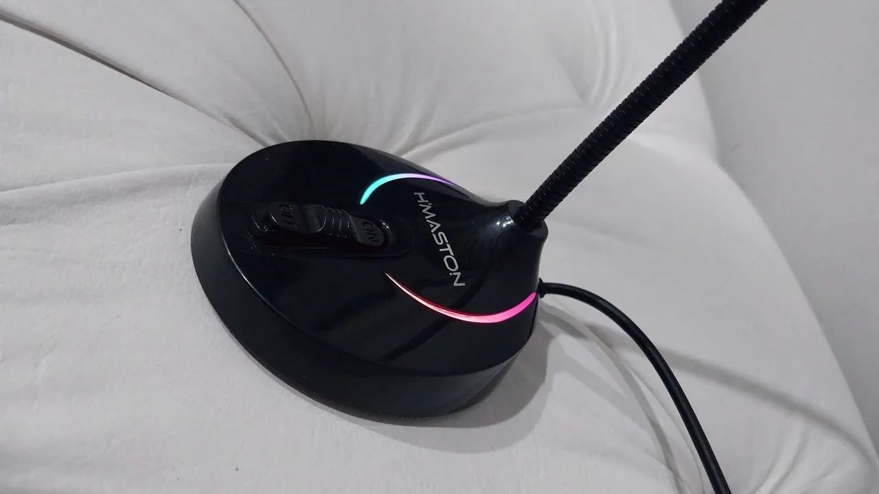 Microfone de mesa gamer original  - Foto 2