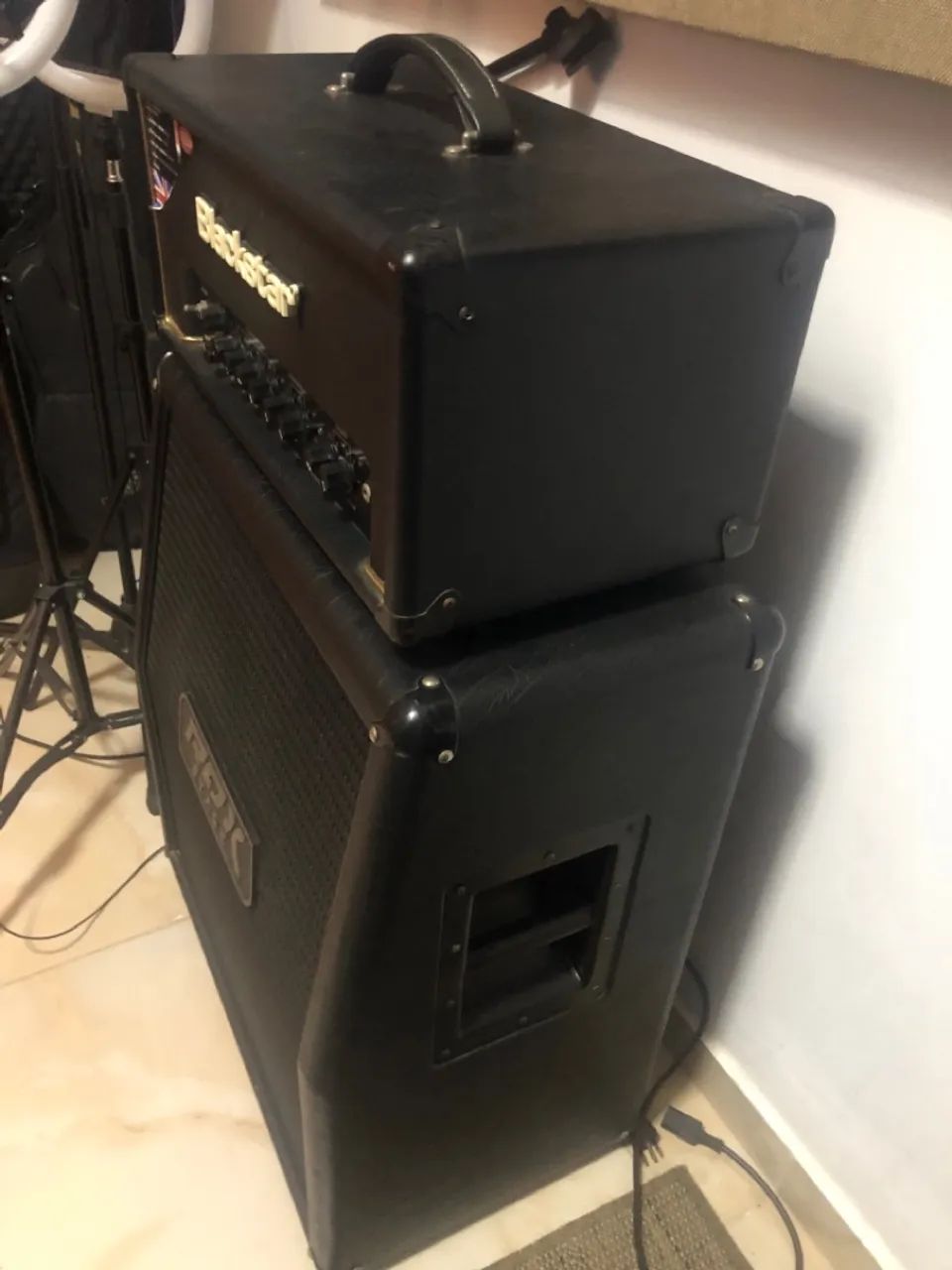 Amplificador Blackstar HT Studio 20 e Caixa Rox Stage 2X12 CELESTION - Foto 2