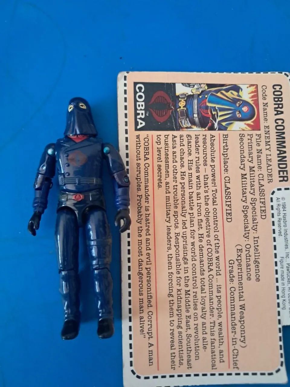 Cobra Commander Comandos em Ação 