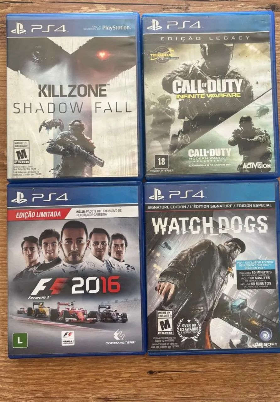 Jogos PS4 Originais (Valores na Descrição!)