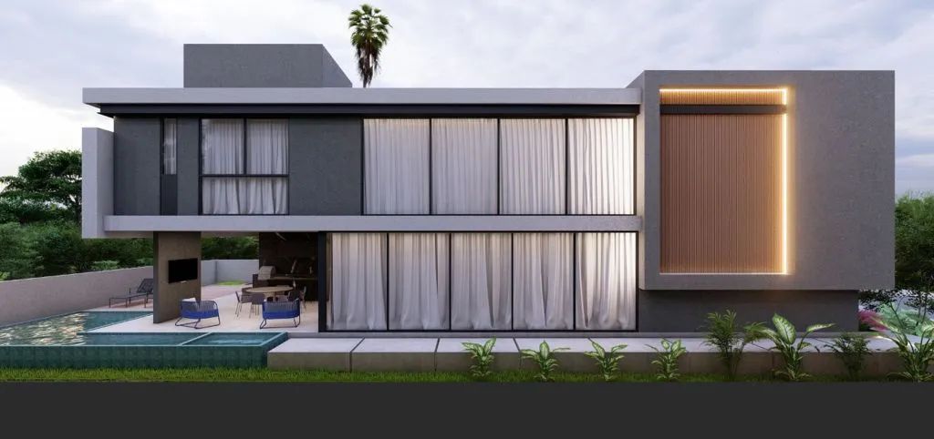 FABULOSA RESIDÊNCIA med. 370 m2,  4 suites + dce, elevador - Foto 4
