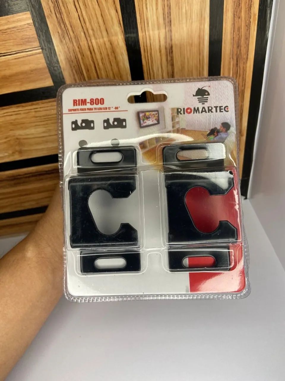 SUPORTE DE PAREDE PARA TV DE ATÉ 60Kg - RIM-800 RIOMARTEC