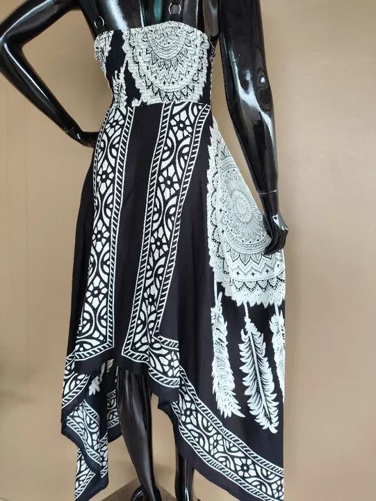 Vestido indiano lenço  - Foto 4