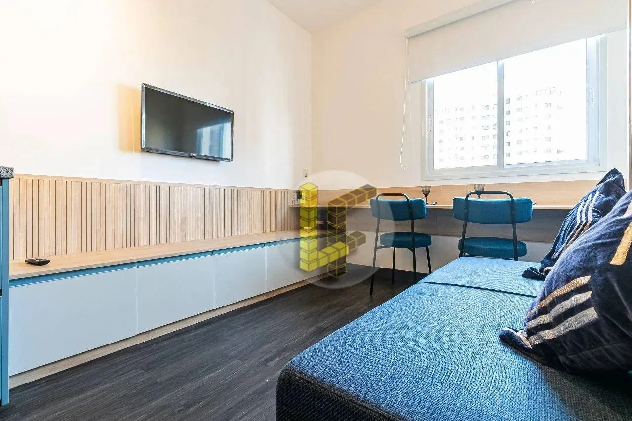Studio com 1 dormitório para alugar, 20 m² por R$ 3.020,62/mês - Barcelona - São Caetano d