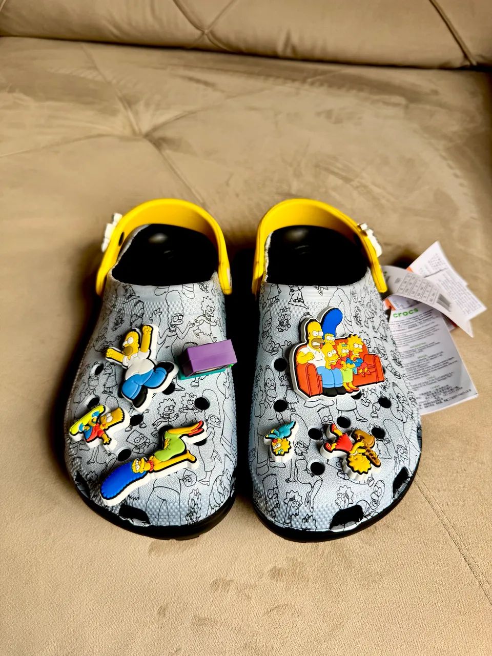 Sandália Crocs The Simpsons Classic Clog MULTI num.38/39 - Foto 5