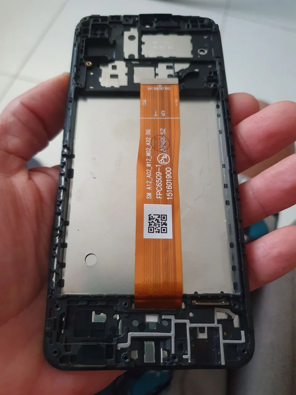 Display Tela Completa Galaxy A12 com moldura  - Foto 2