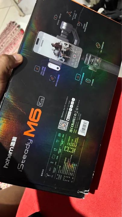 Estabilizador celular hohem iSteady M6 bem conservado  - Foto 2