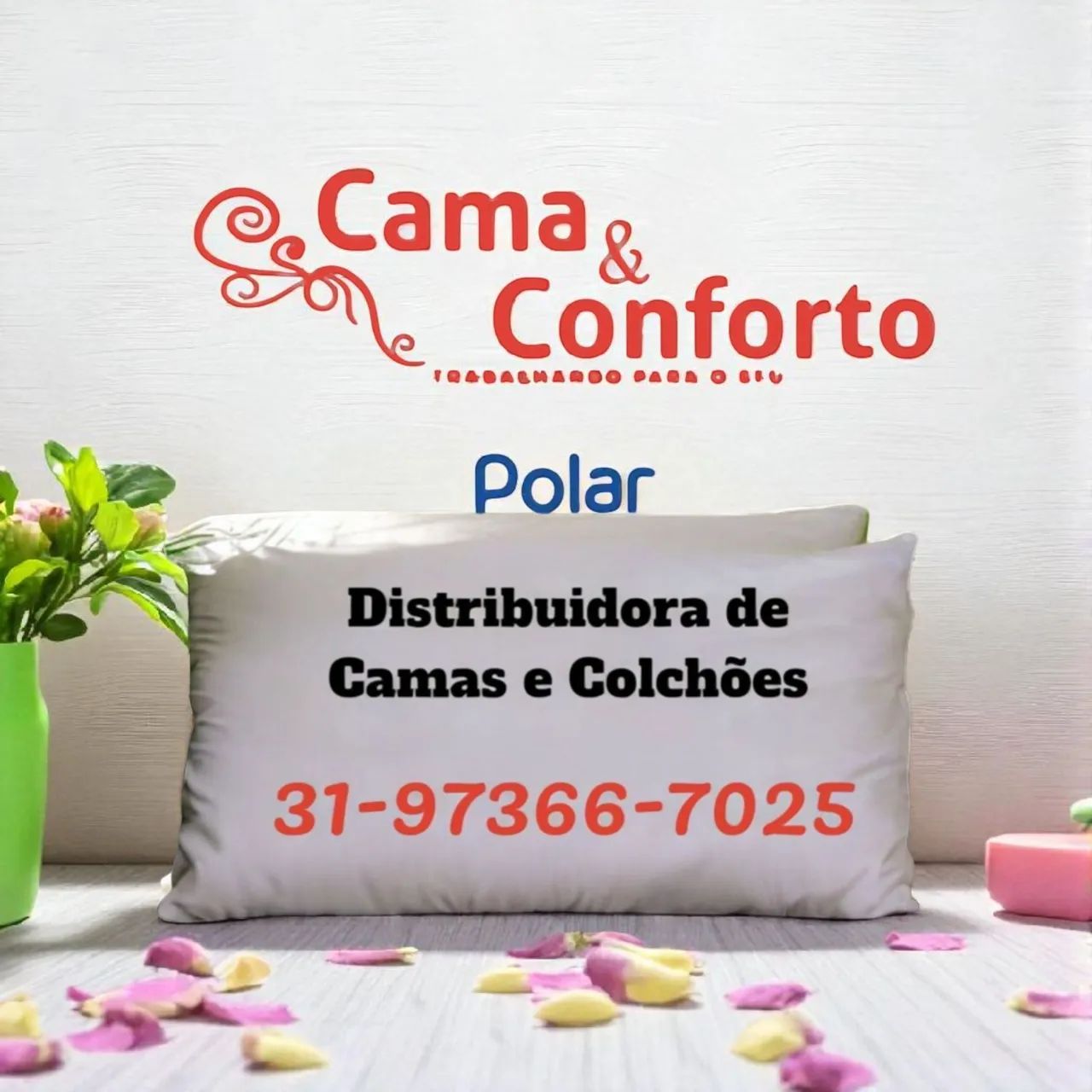 CAMA BOX SOLTEIRO NOVAS / 6CM DE ESPUMA D33 / ENTREGA GRÁTIS  - Foto 2