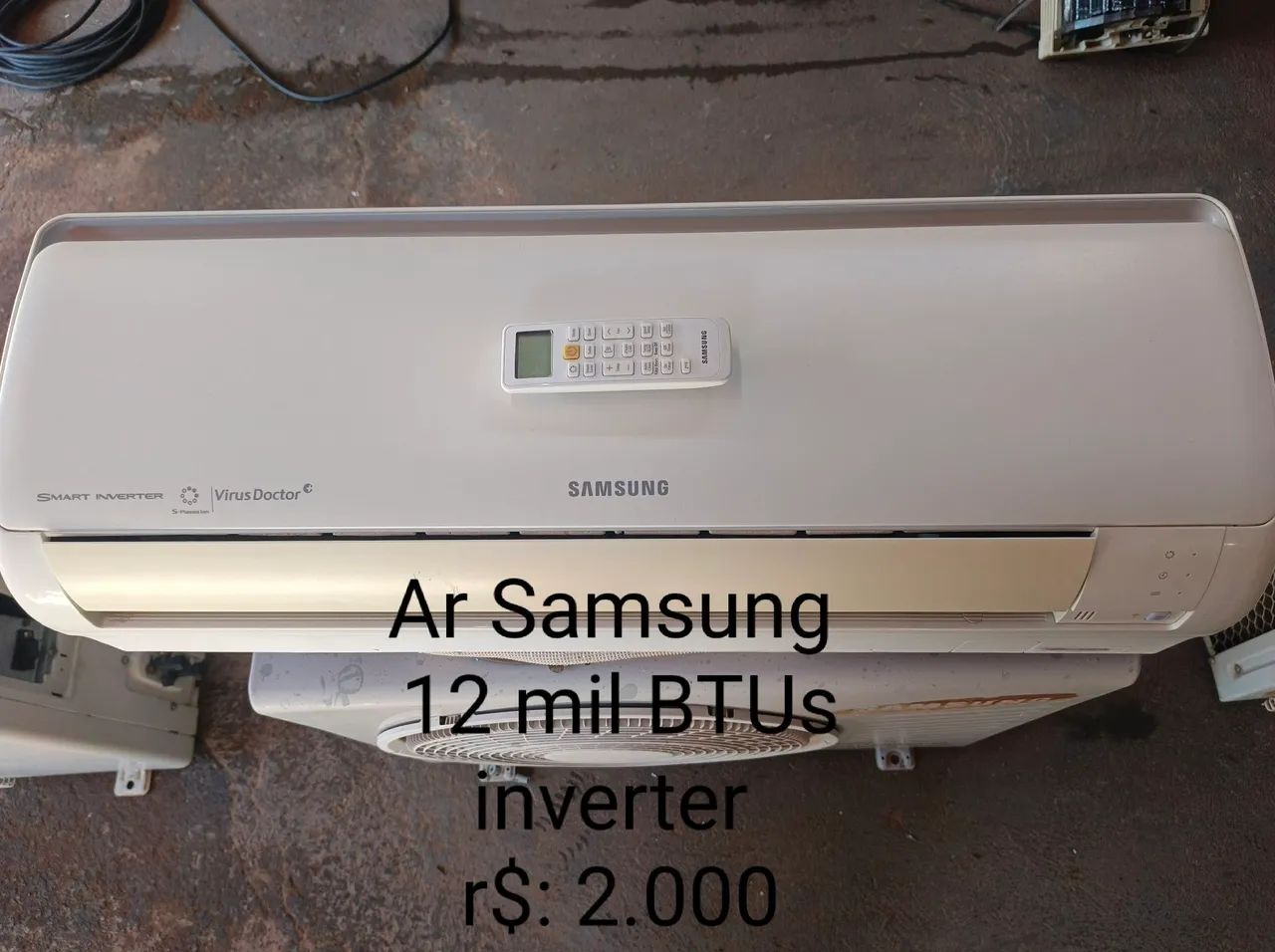 Ar-condicionado Gree Inverter Split 10.000 BTUs - Foto 5