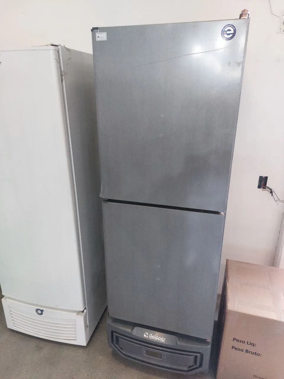 Congelador de canecas Gelopar novo pronta entrega 