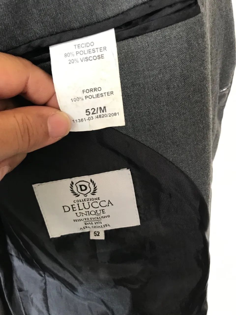 Blazer masculino collecioni delluca  - Foto 5