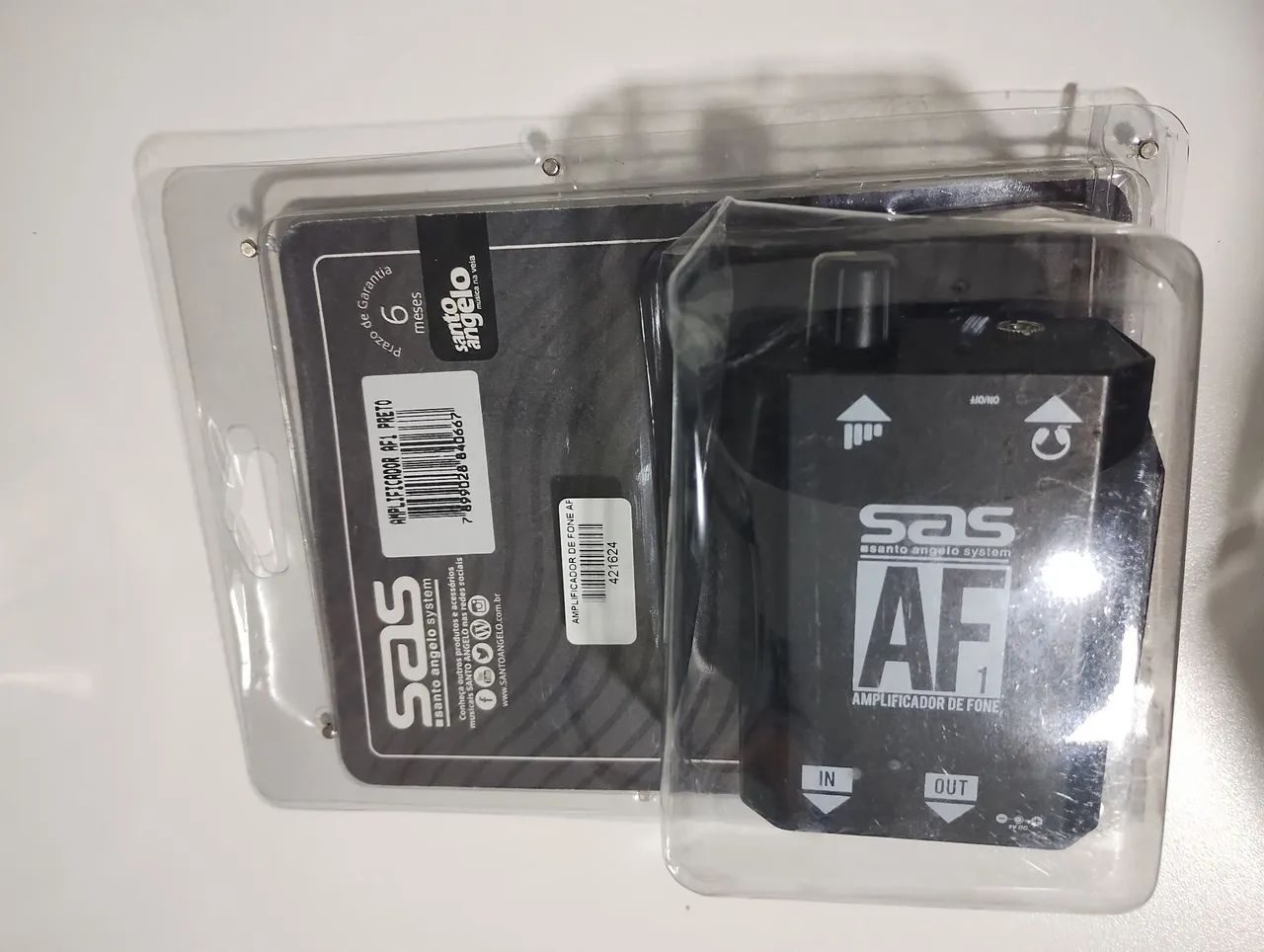Santo Ângelo Af1 Amplificador De Fones - Preto - 6 W<br>