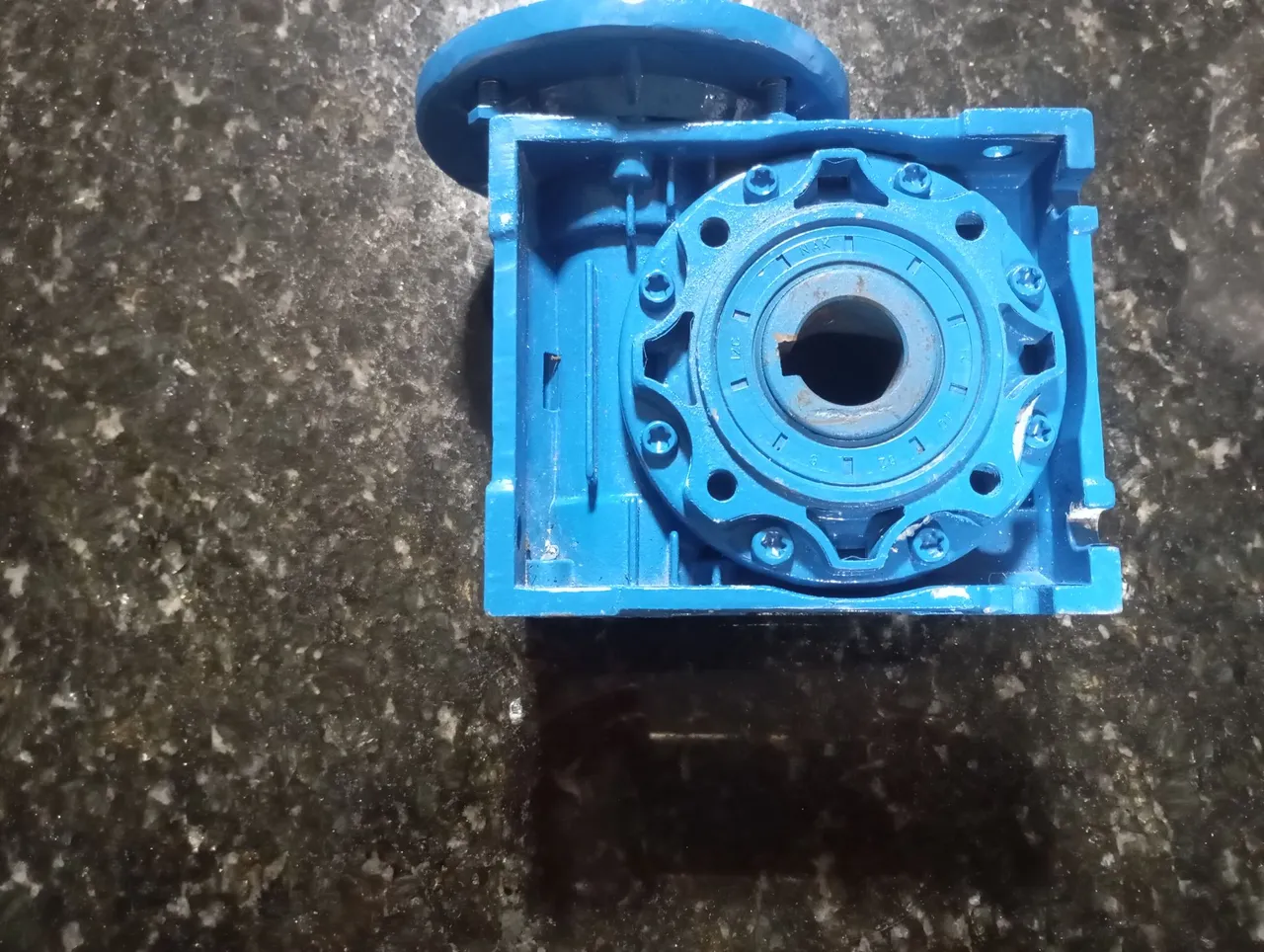 Redutor de velocidade industrial azul 350 ele pegar no motor carcaça 80