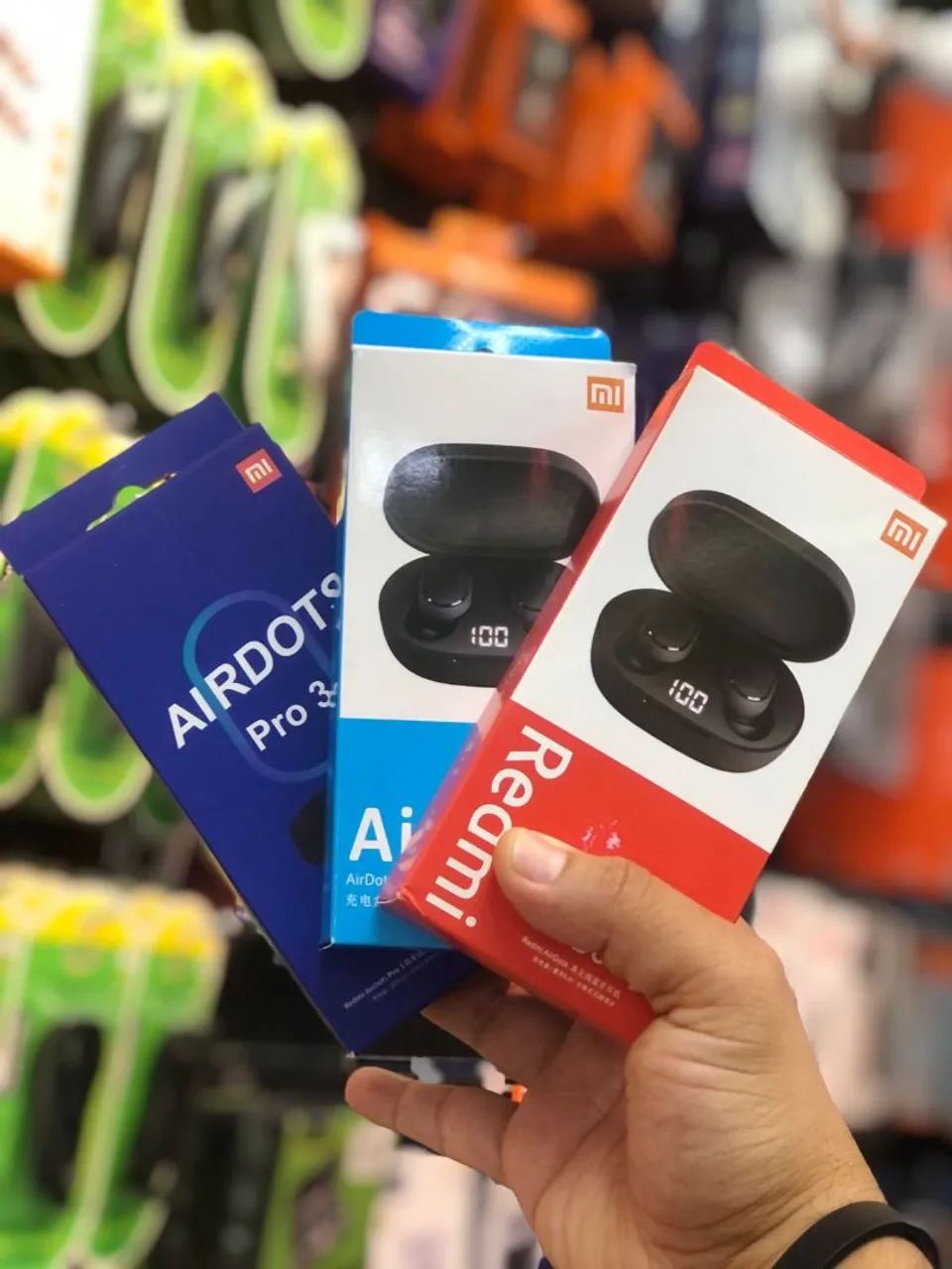 Fone de ouvido Xiaomi Redmi e AirDots Pro 3