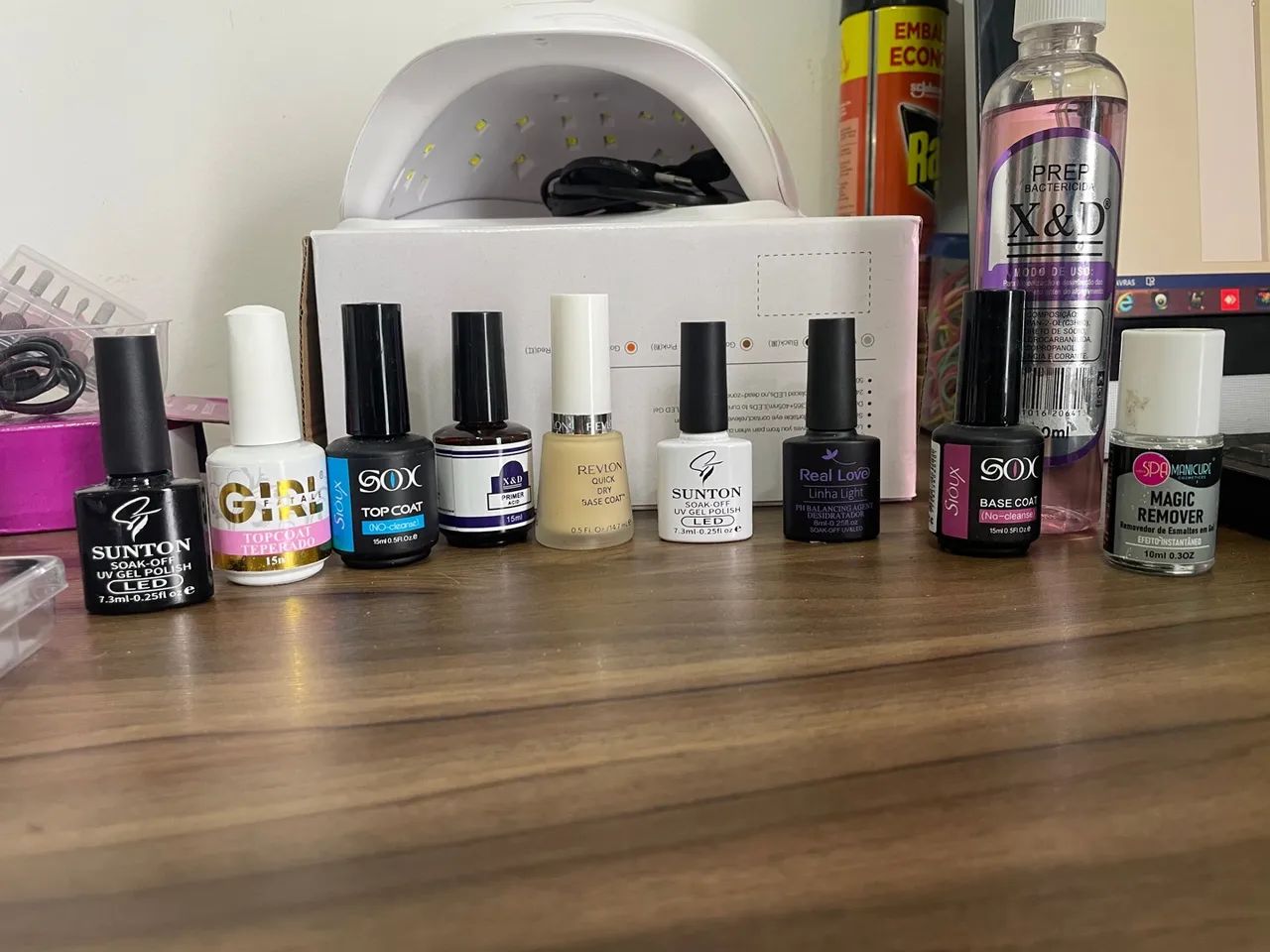 Kit iniciante alongamento unha em gel  - Foto 5
