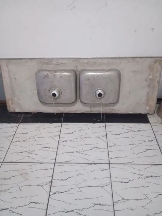 Cuba dupla em aço inox - Foto 3