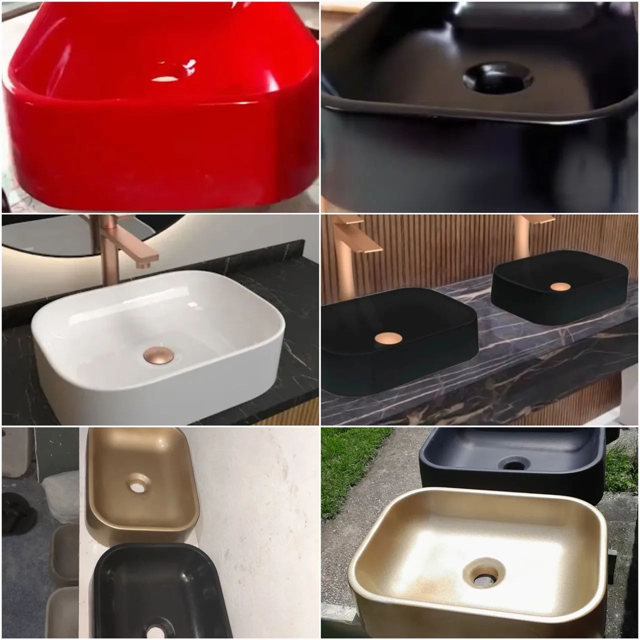 Cubas para Banheiro em Preto Fosco - Design Moderno e Elegante - Foto 2