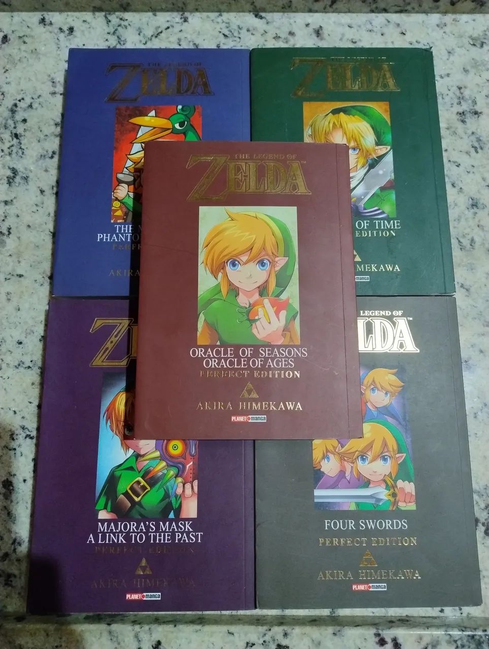 Reservado - Mangás Zelda Lote 2