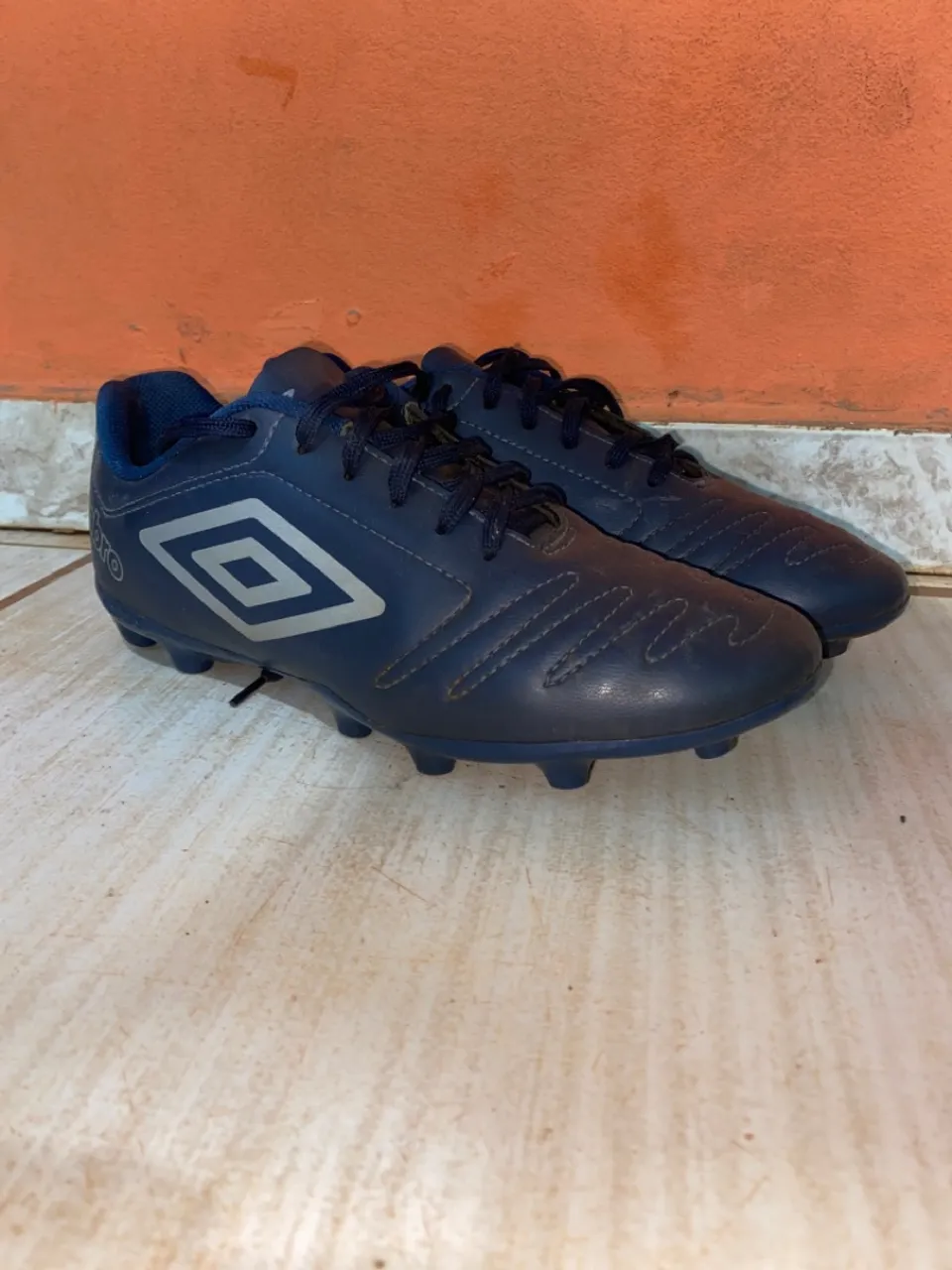 Chuteiras Umbro Azul - Novas!