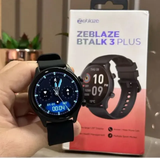 Smartwatch Zeblaze Btalk 3 Plus Original Lacrado AMOLED Tela Redonda Lacrado