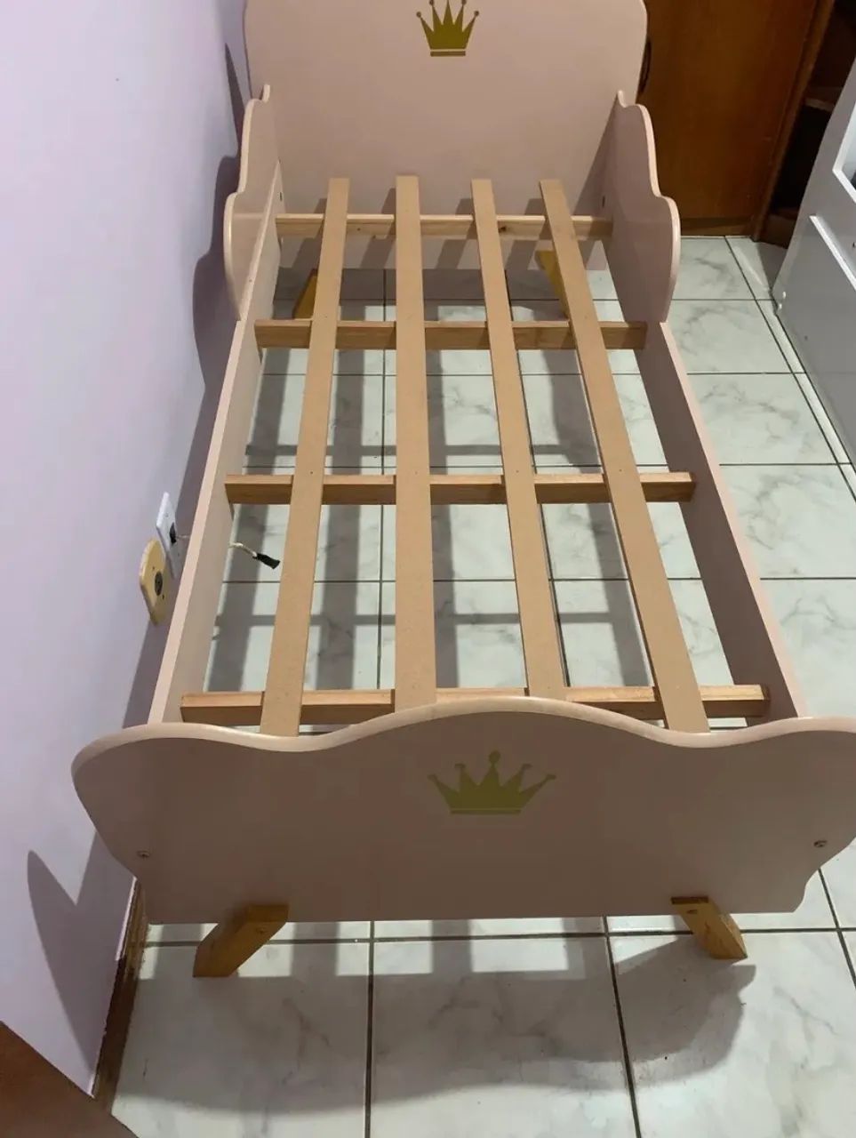 Cama infantil com colchão  - Foto 3