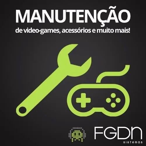 Manutenção de Vídeo games e acessórios