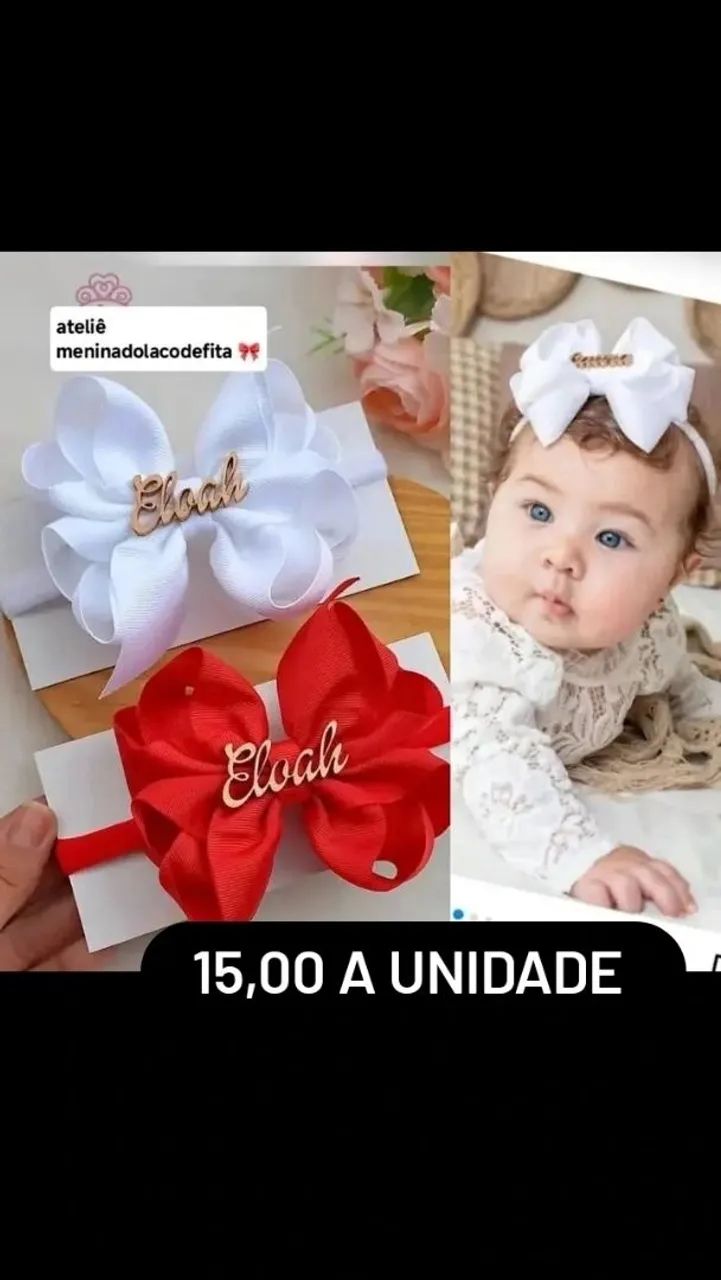 laços pra sua princesa Natal e ano 