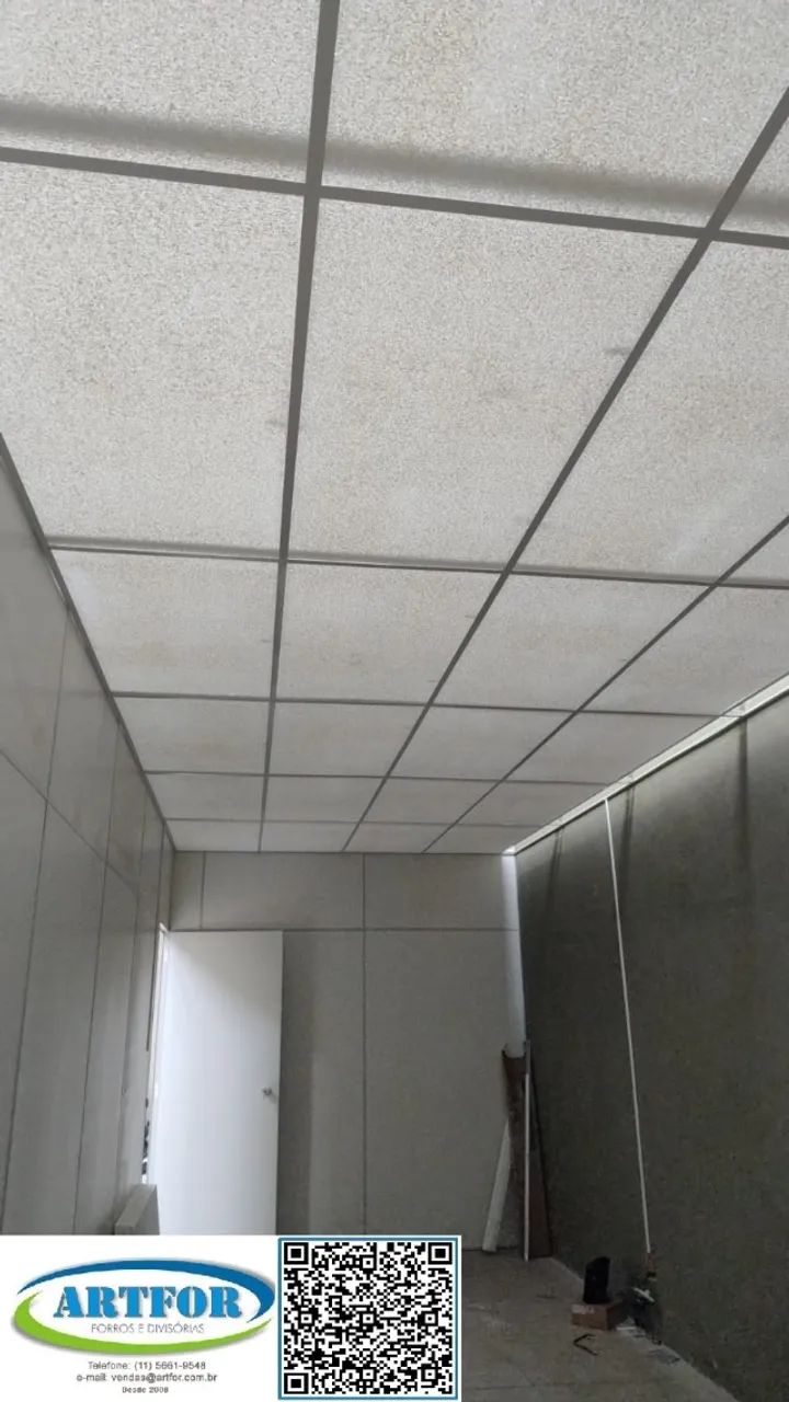 Forro Isopor Pintado, Forro Modular Isopor, Teto Isopor, Teto com Forro Isopor Pintado. 