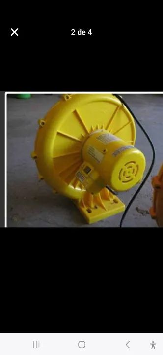 Ventilador de Ar Inflável para Brinquedos - Foto 3