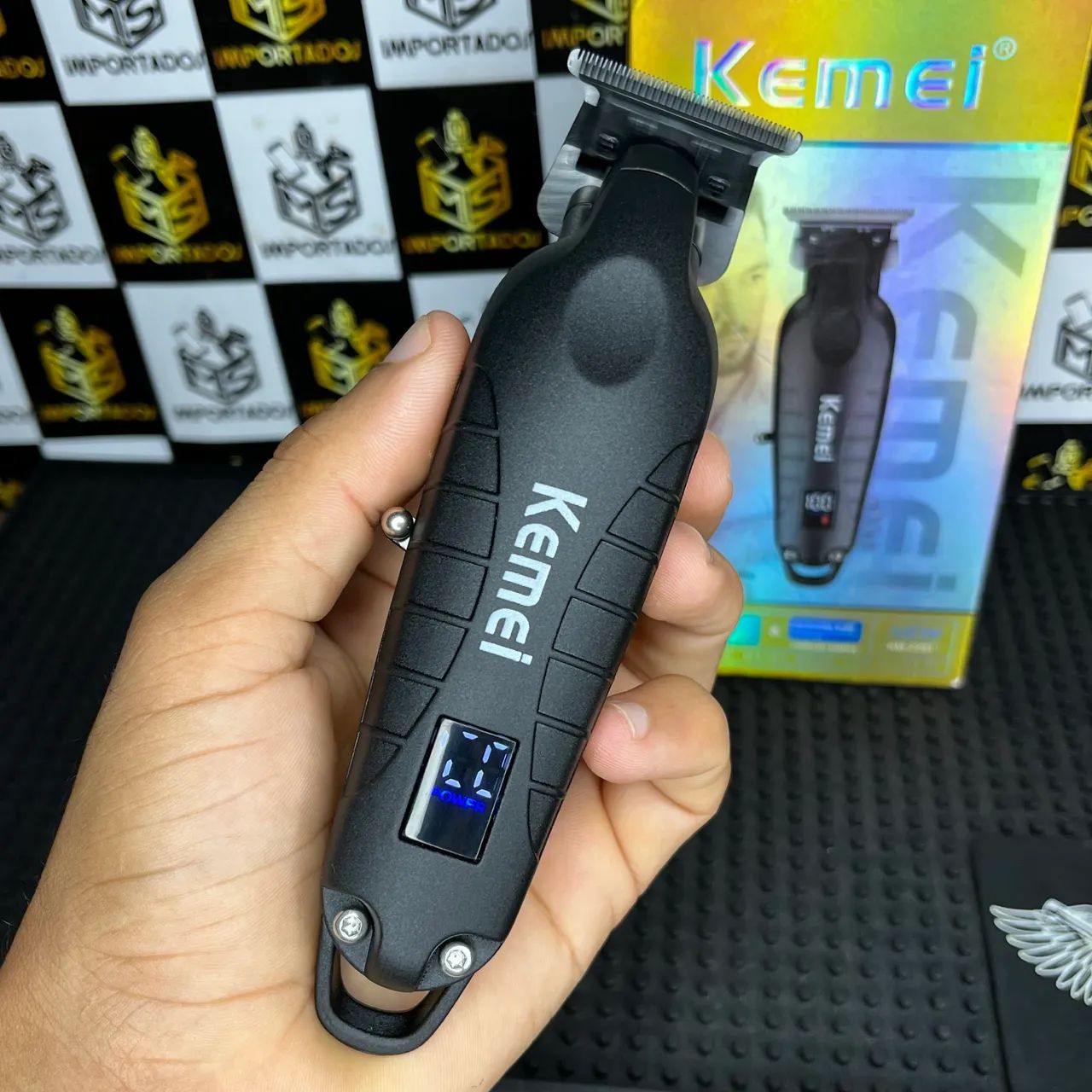 KEMEI KM-2293 MÁQUINA DE DETALHE PROFISSIONAL 