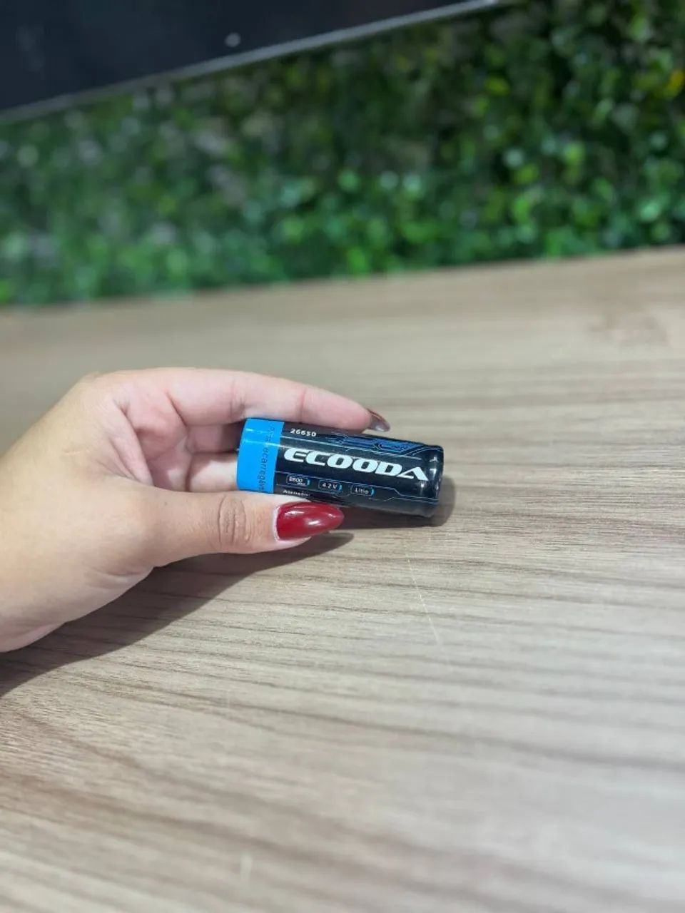 Pilha Recarregável ECOODA 4.2V 8.800mAh Lítio - Foto 2