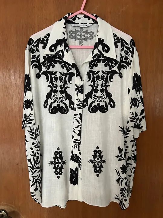Blusa feminina marca Zara - Foto 2