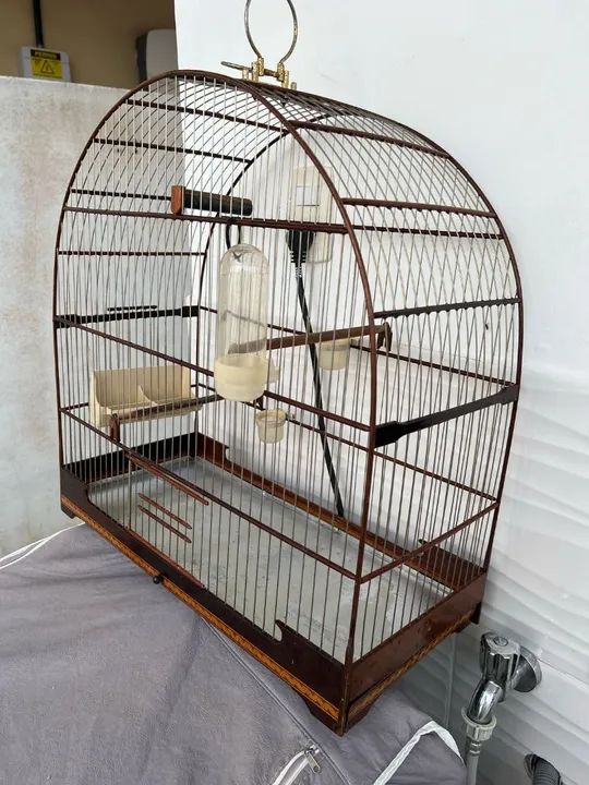 Gaiola para Pássaros tipo luxo N5 - Excelente Estado - Foto 2