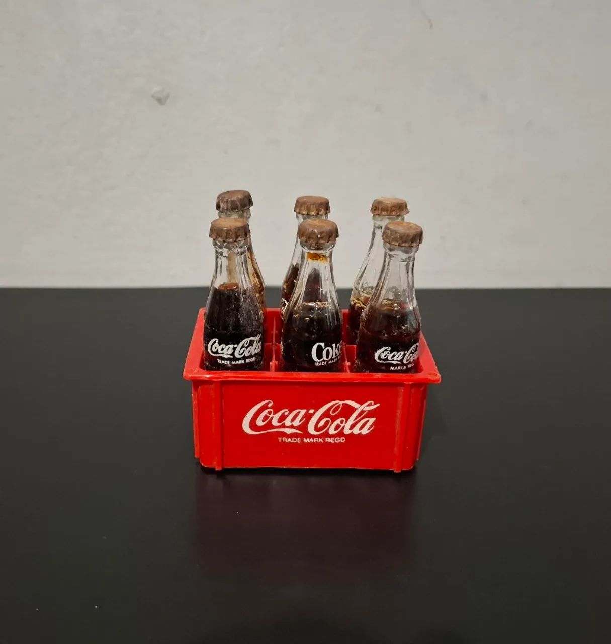 Miniatura garrafinhas Coca-Cola anos 80