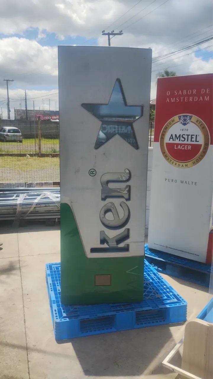 cervejeiro metalfrio Heineken novo modelo 220V