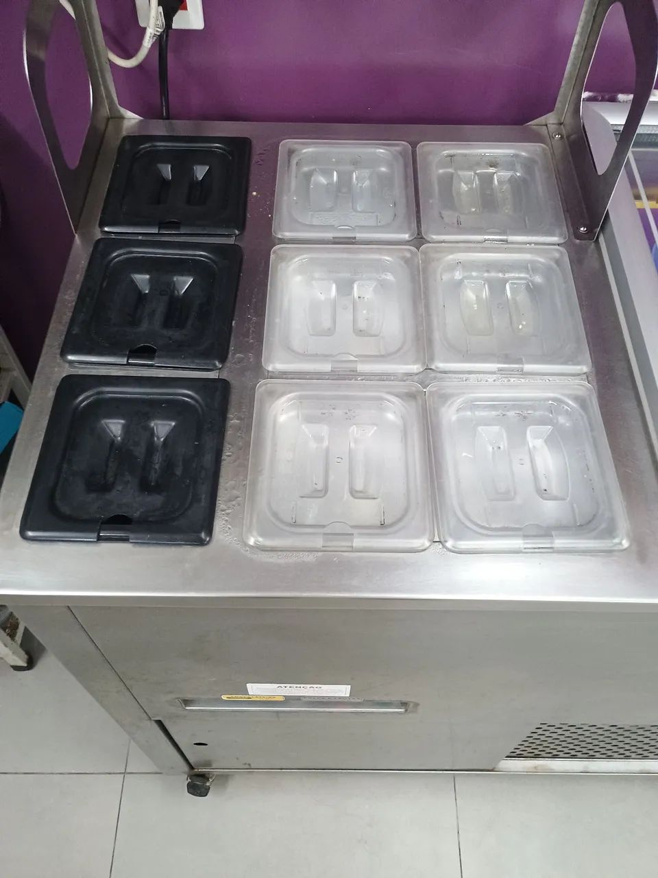 Balcão Preparo Açaí Inox Super Mix - Foto 5