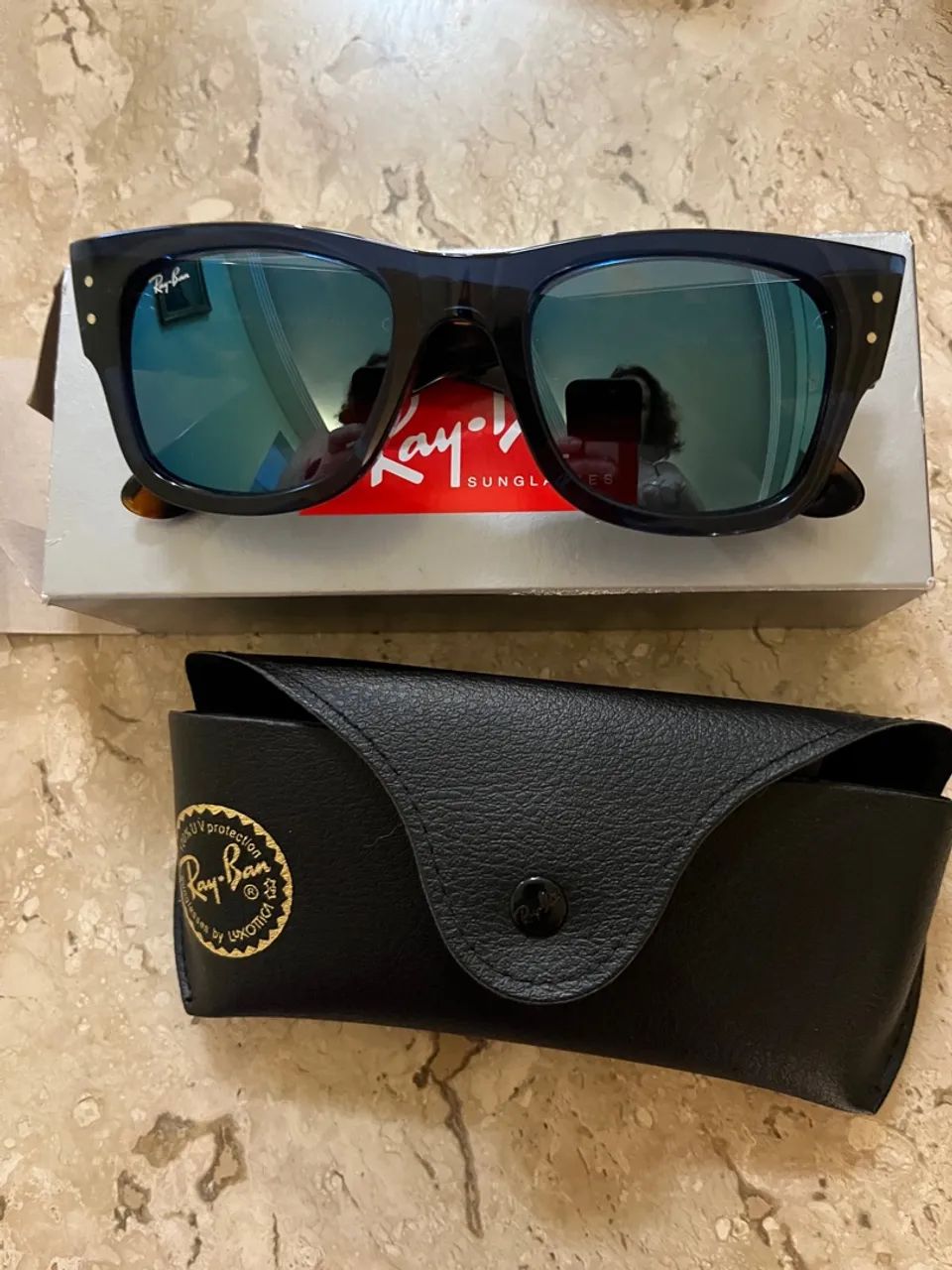 Óculos Ray-Ban Dark Blue - Foto 3